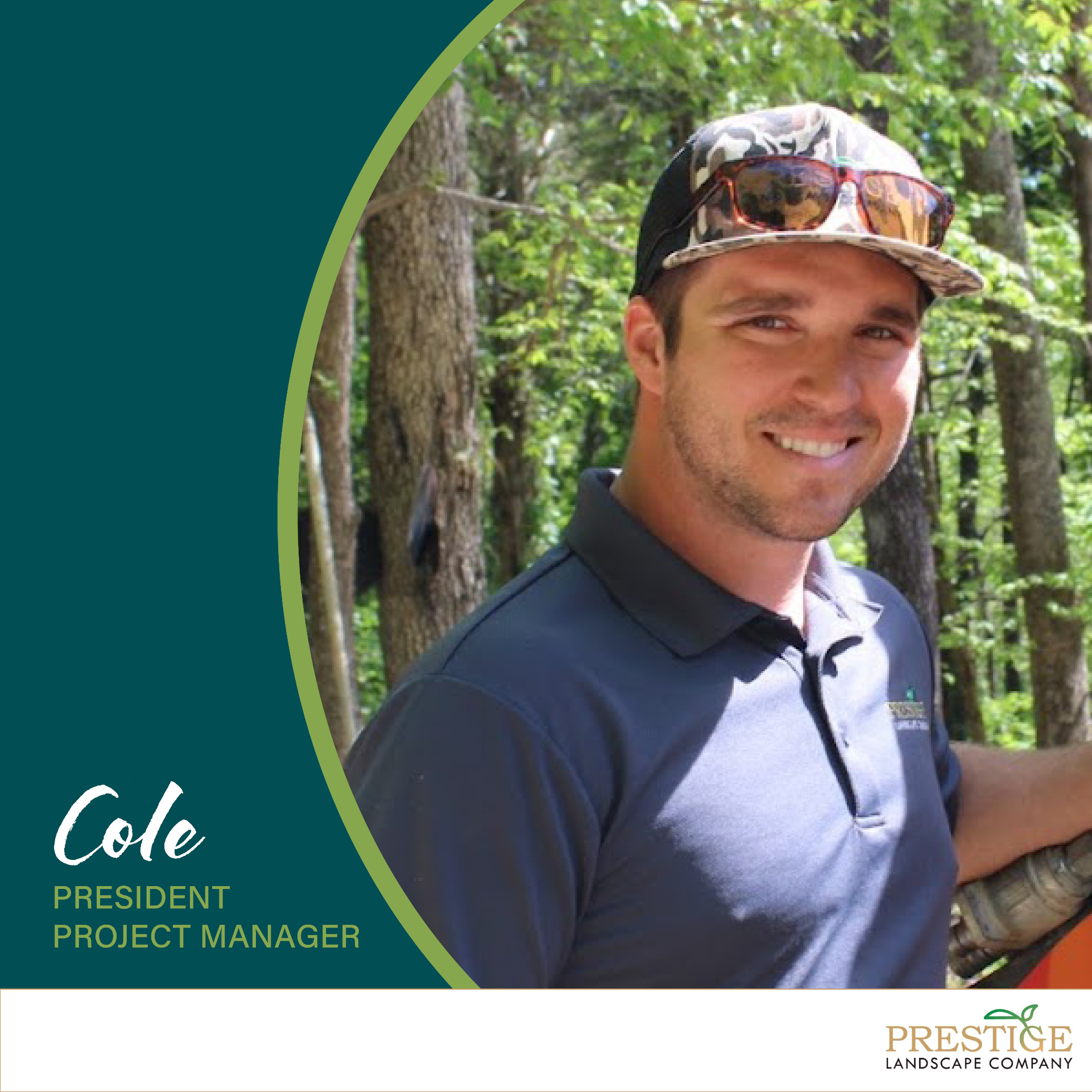 Cole - Owner and President of Prestige Landscape Company Tennessee